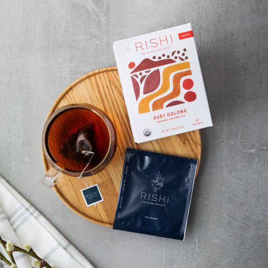 Ruby Oolong Organic Tea Sachets