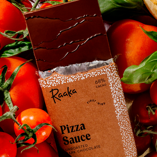 68% Pizza Sauce Chocolate Bar - Limited Edition Batch
