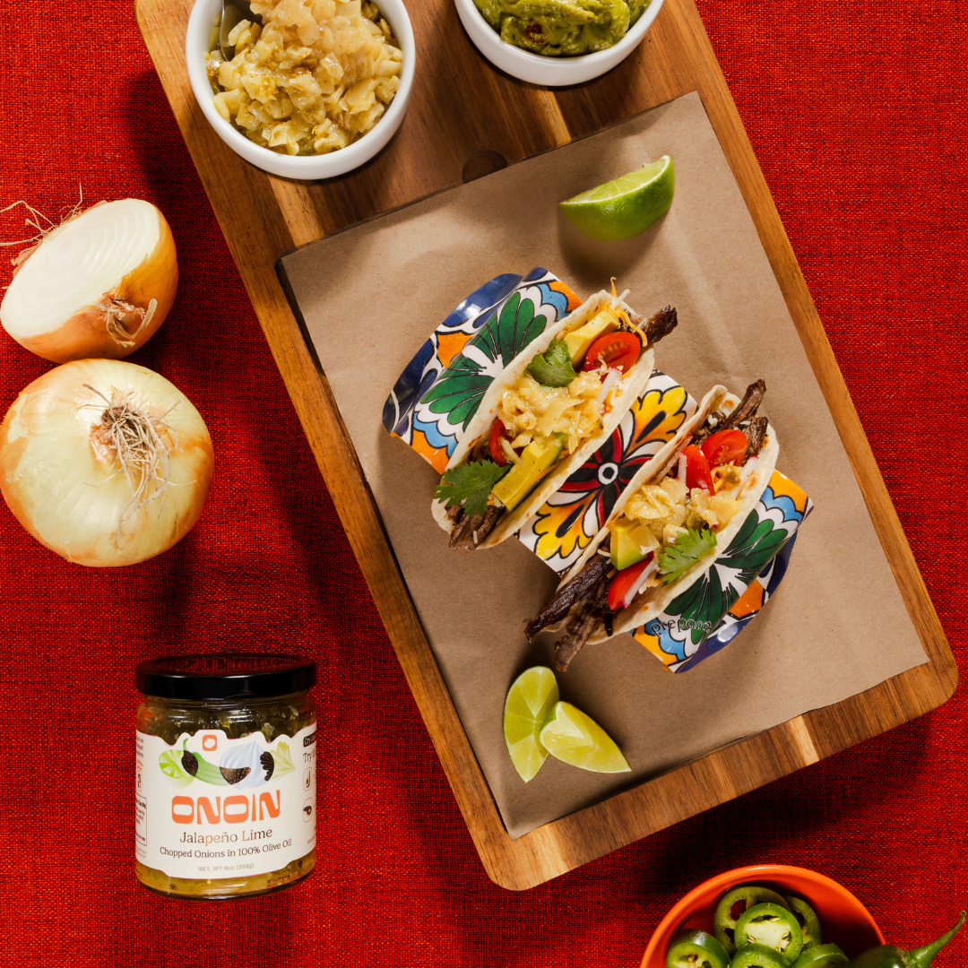 Jalapeño Lime Chopped Onions - Gourmet Condiment & Sauce