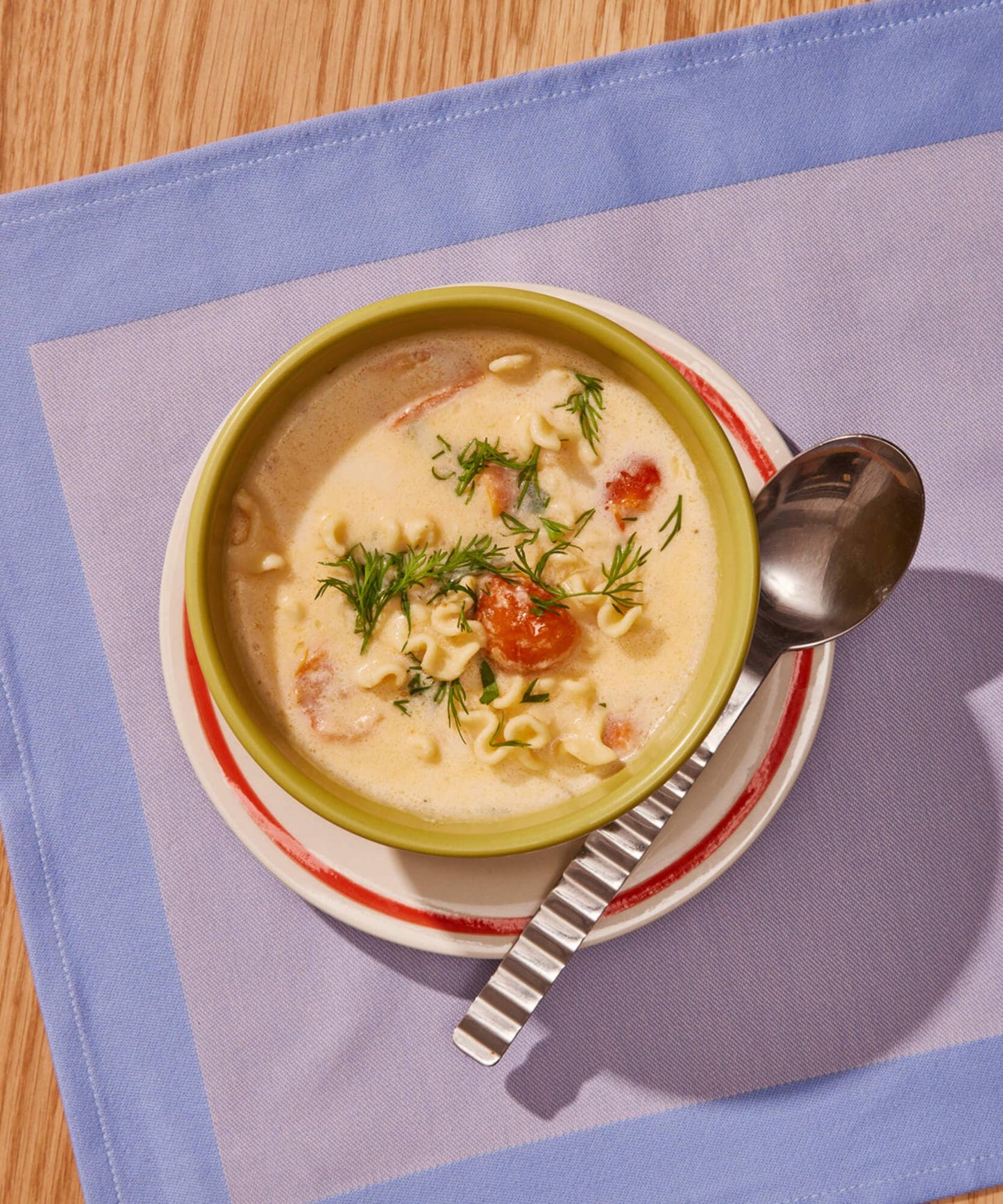 Lemon Parmesan Noodle Soup