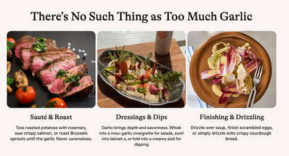 Nara's Roasted Garlic Oil (+ Yuzu • Miso) Best Seller