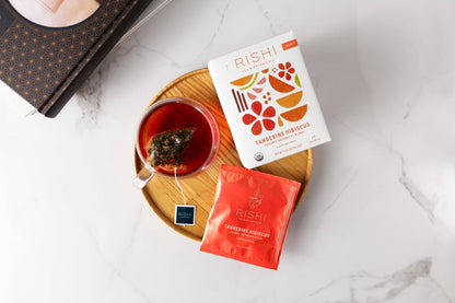 Tangerine Hibiscus Organic Herbal Tea Sachets