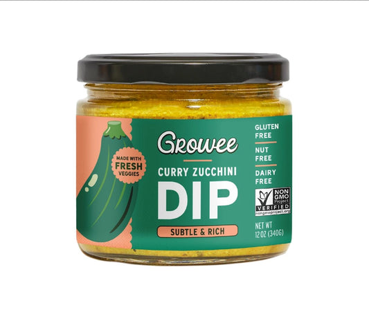 Indian Curry Zucchini Dip, Sauce, Spread, Plant-based