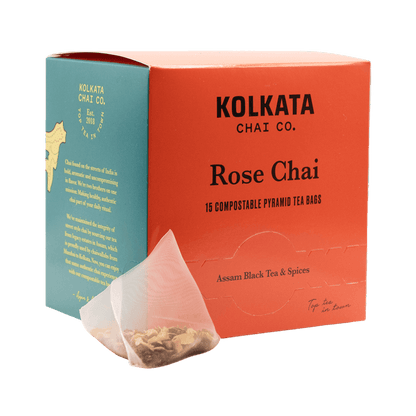 Masala Chai Tea Bags : Rose