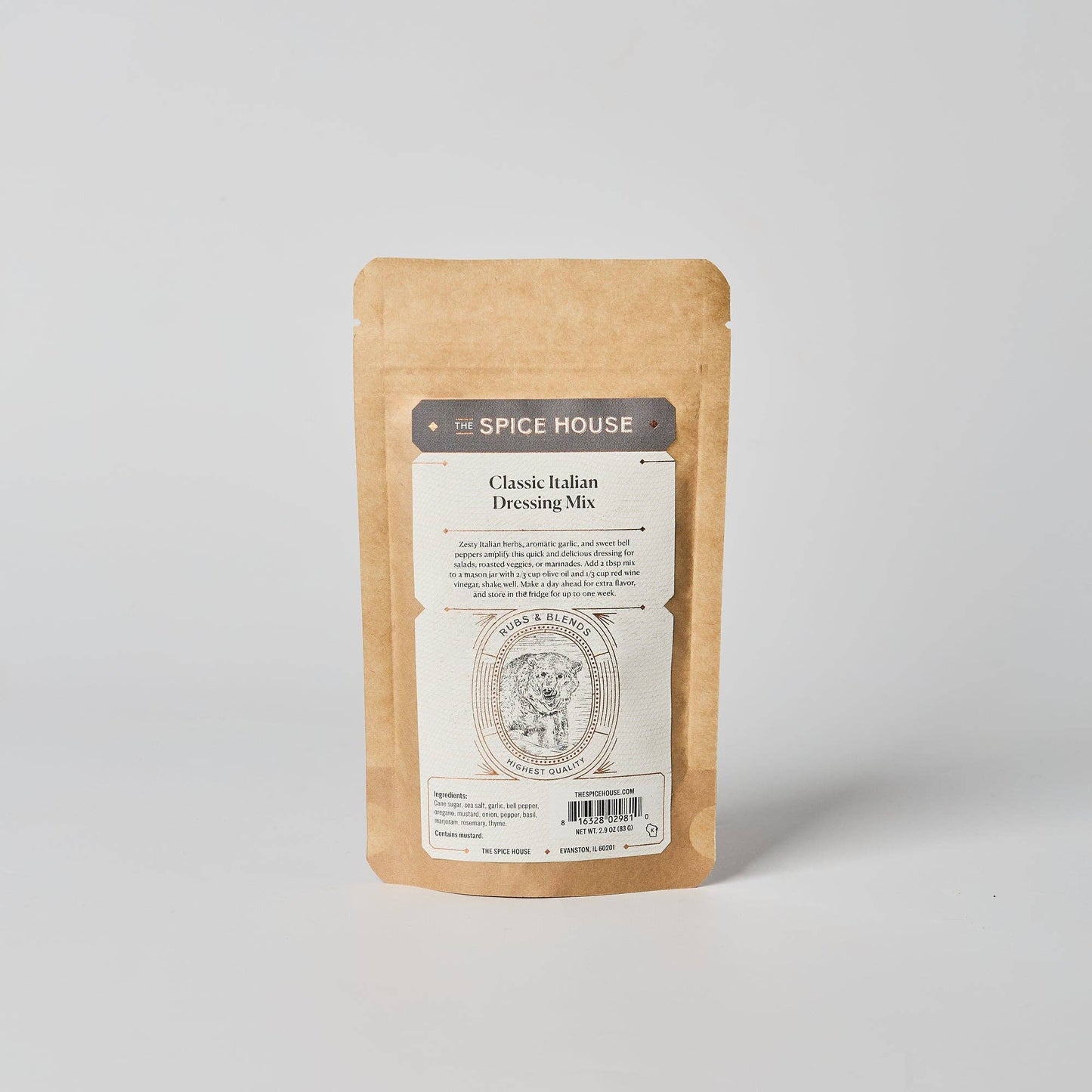 Classic Italian Dressing Mix: Flatpack