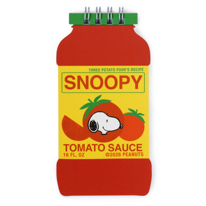 3P4 x Peanuts® Grocery - Snoopy Tomato Mini Notebook