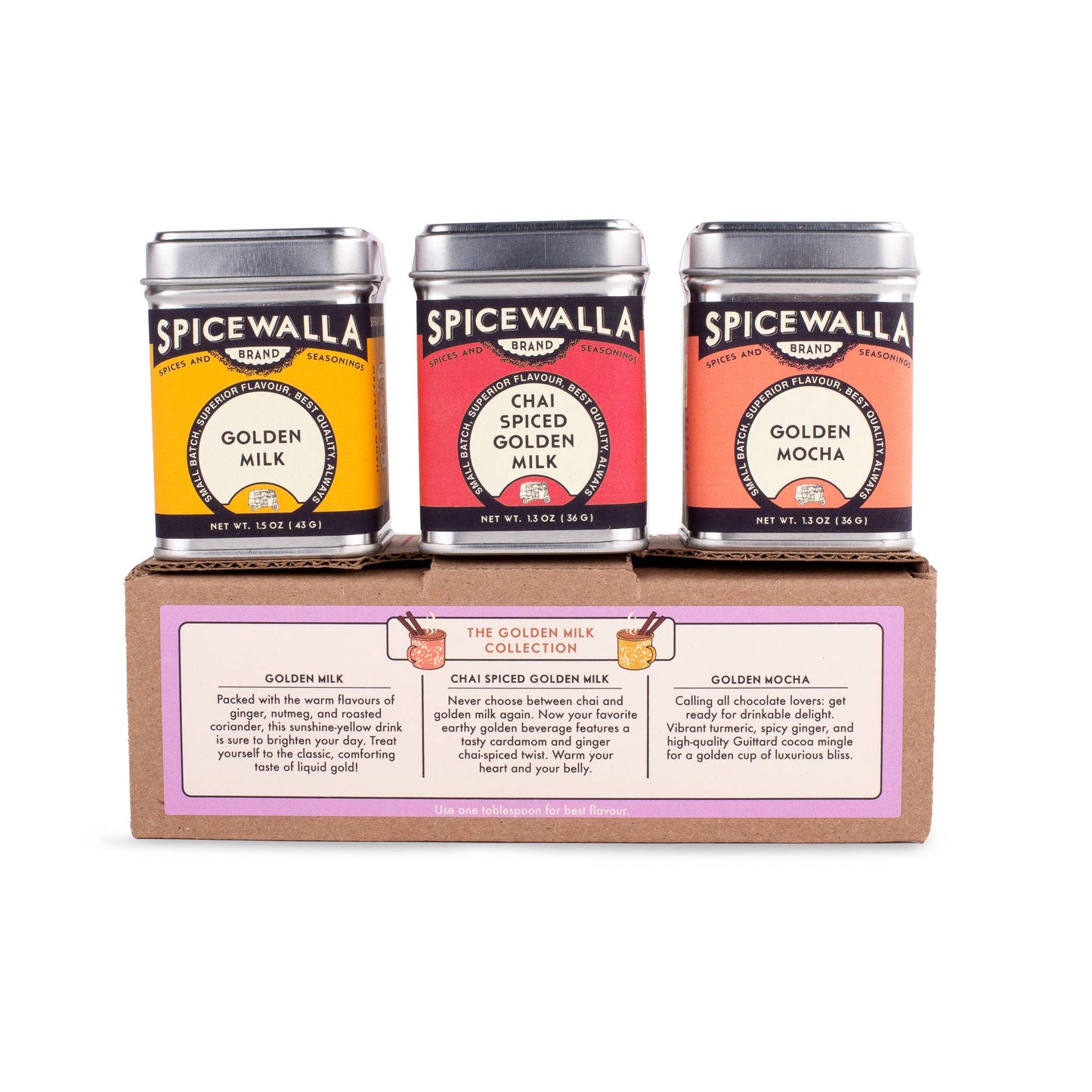 Golden Milk Gift Collection 3 Pack