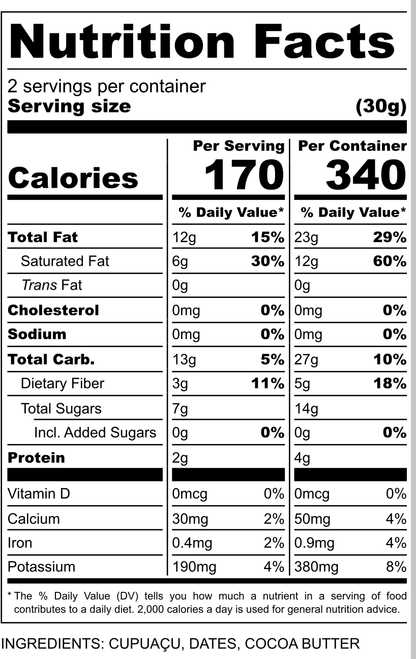 Pure | 63% Cupuaçu Bar