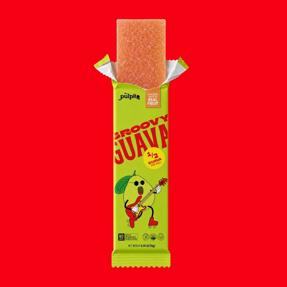 Groovy Guava - Natural Fruit Snacks - Dried Fruit Bars