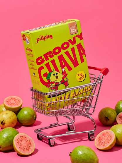 Groovy Guava - Natural Fruit Snacks - Dried Fruit Bars