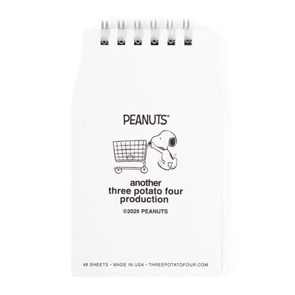 3P4 x Peanuts® Grocery - Snoopy Orange Juice Mini Notebook