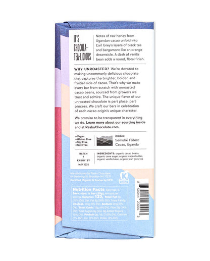 68% Earl Grey Tea Chocolate - Spring Limited Batch