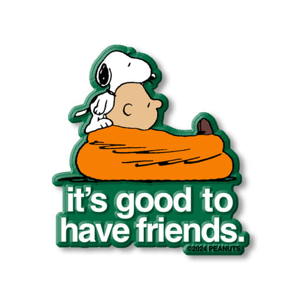 3P4 X Peanuts® Valentine - Good Friends Classic Magnet Green