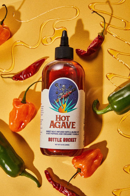 Bottle Rocket Hot Sauce Co Hot & Spicy Agave