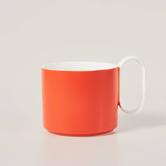 Teacup--Orange